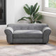 Hundesofa Grau 72x45x30 cm Plüsch