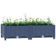 Hochbeet 80x40x23 cm Polypropylen