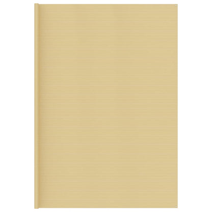 Zeltteppich Beige 400x800 cm HDPE - Pazzar.ch