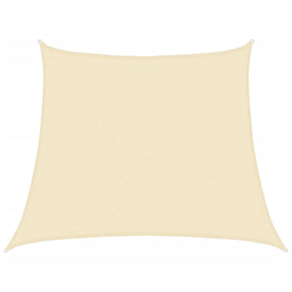 Sonnensegel 160 g/m² Creme 3/4x3 m HDPE - Pazzar.ch
