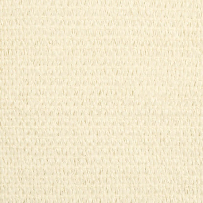 Sonnensegel 160 g/m² Creme 3/4x3 m HDPE - Pazzar.ch