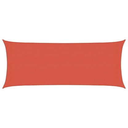 Sonnensegel 160 g/m² Terrakottarot 2x4,5 m HDPE - Pazzar.ch