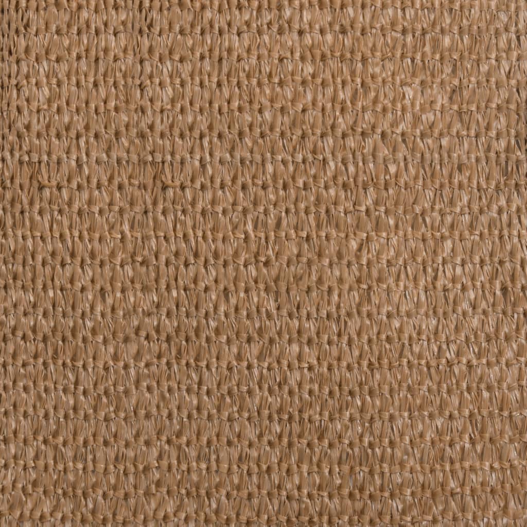 Sonnensegel 160 g/m² Taupe 2x4,5 m HDPE