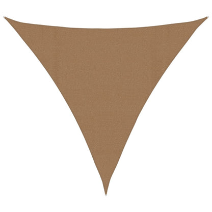 Sonnensegel 160 g/m² Taupe 4x4x4 m HDPE - Pazzar.ch