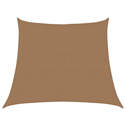 Sonnensegel 160 g/m² Taupe 3/4x3 m HDPE - Pazzar.ch