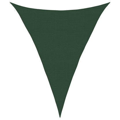 Sonnensegel 160 g/m² Dunkelgrün 4x5x5 m HDPE - Pazzar.ch