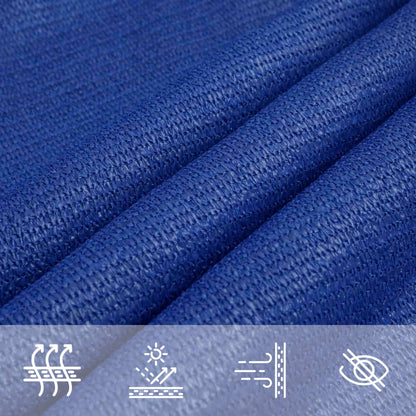 Sonnensegel 160 g/m² Blau 3/4x2 m HDPE - Pazzar.ch