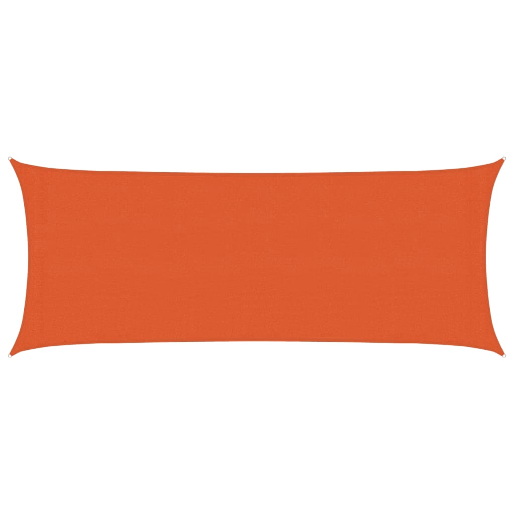 Sonnensegel 160 g/m² Orange 2x5 m HDPE - Pazzar.ch