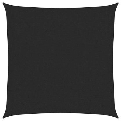 Sonnensegel 160 g/m² Schwarz 3,6x3,6 m HDPE - Pazzar.ch