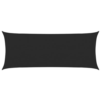 Sonnensegel 160 g/m² Schwarz 2x4,5 m HDPE - Pazzar.ch