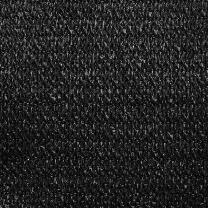 Sonnensegel 160 g/m² Schwarz 2x4,5 m HDPE - Pazzar.ch