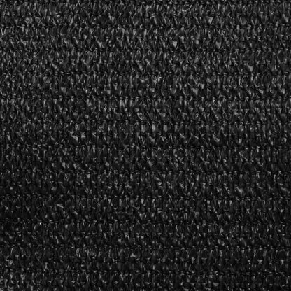 Sonnensegel 160 g/m² Schwarz 3,6x3,6x3,6 m HDPE - Pazzar.ch