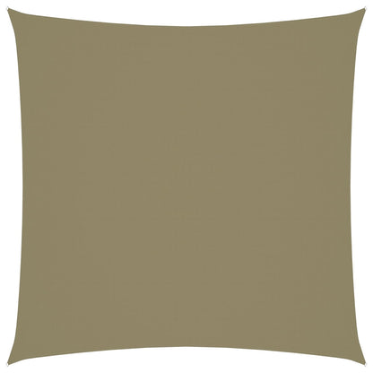 Sonnensegel Oxford-Gewebe Quadratisch 7x7 m Beige - Pazzar.ch