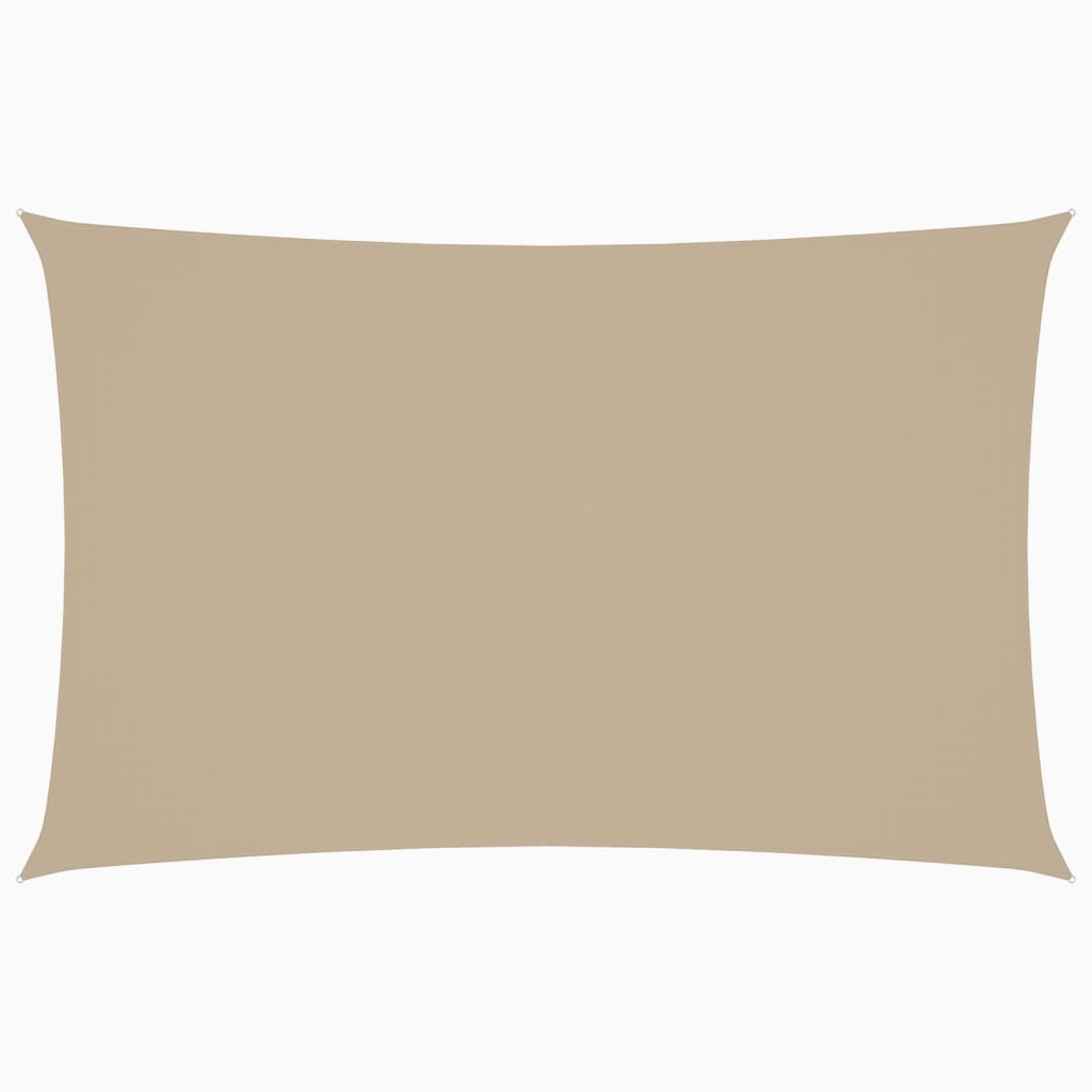 Sonnensegel Oxford-Gewebe Rechteckig 2x4,5 m Beige - Pazzar.ch