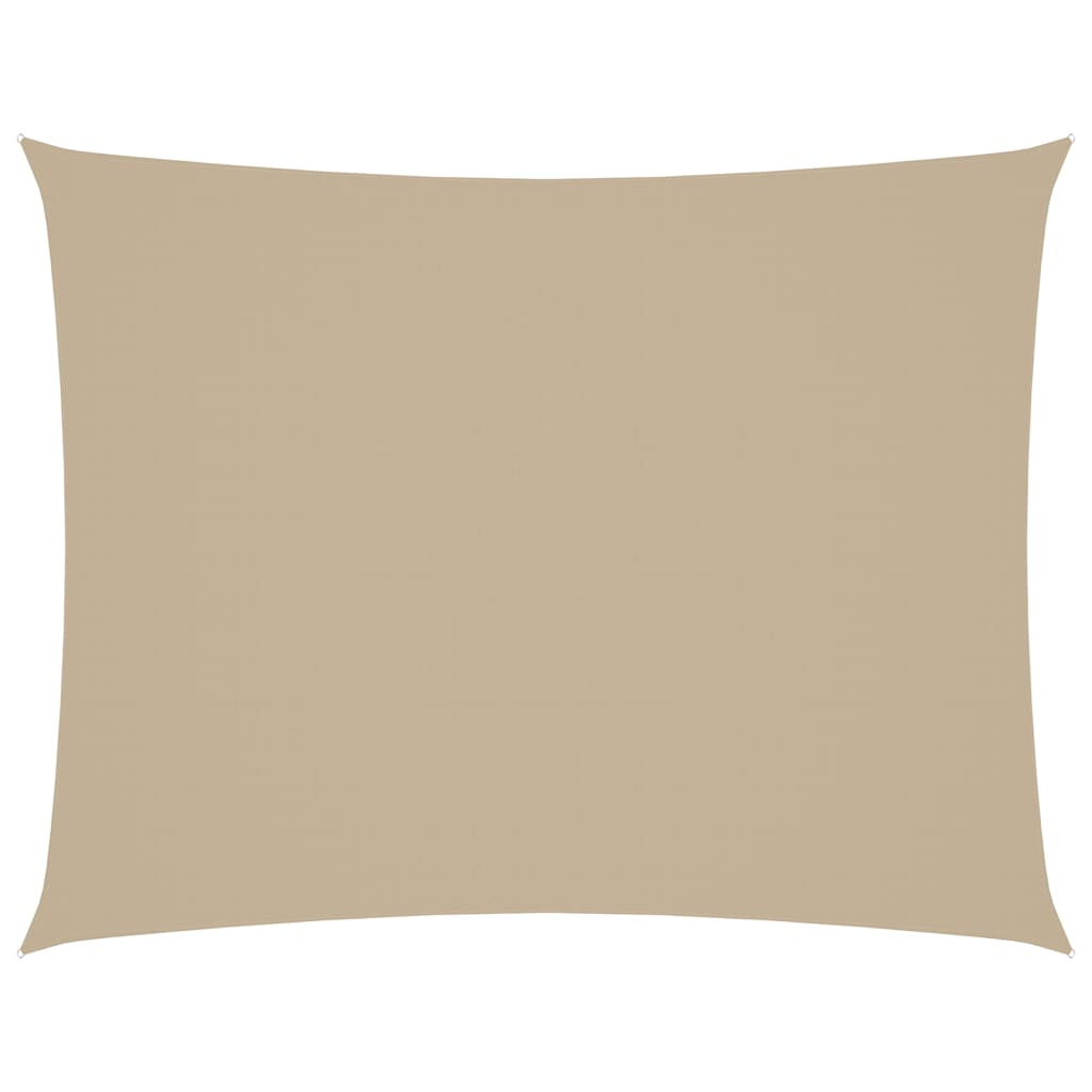 Sonnensegel Oxford-Gewebe Rechteckig 2,5x3,5 m Beige