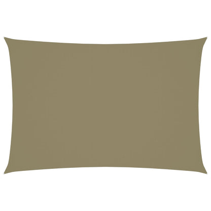 Sonnensegel Oxford-Gewebe Rechteckig 2,5x4,5 m Beige - Pazzar.ch