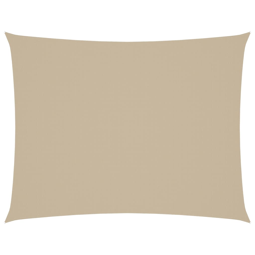 Sonnensegel Oxford-Gewebe Rechteckig 3x4,5 m Beige - Pazzar.ch