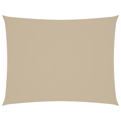 Sonnensegel Oxford-Gewebe Rechteckig 3x4,5 m Beige - Pazzar.ch