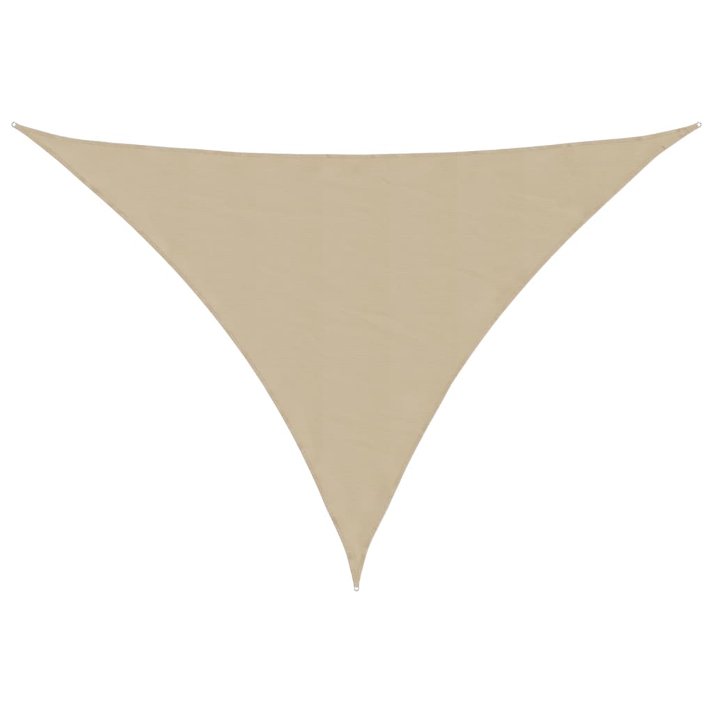 Sonnensegel Oxford-Gewebe Dreieckig 3x4x4 m Beige - Pazzar.ch