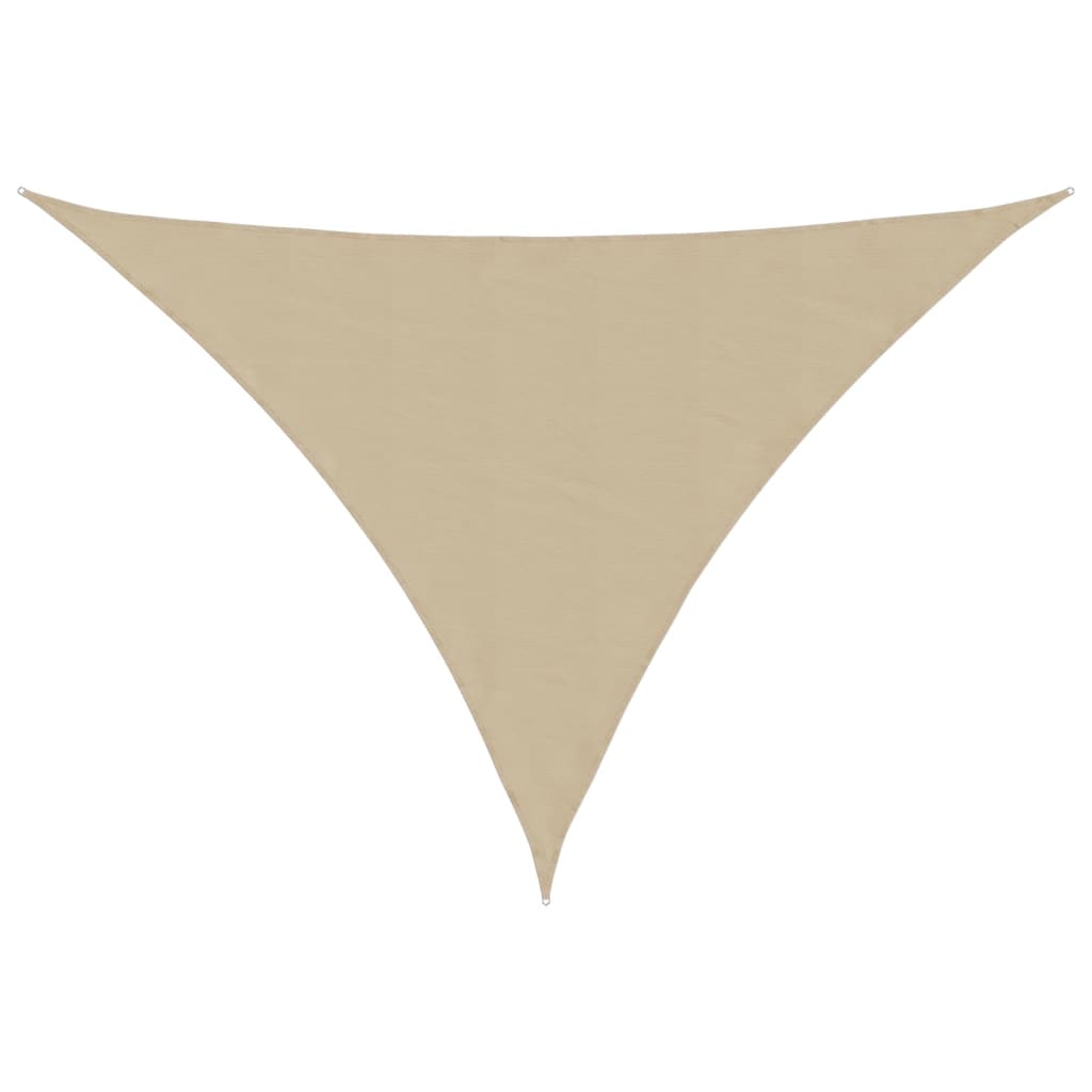 Sonnensegel Oxford-Gewebe Dreieckig 4,5x4,5x4,5 m Beige