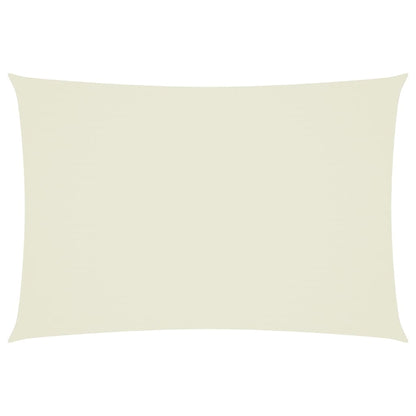 Sonnensegel Oxford-Gewebe Rechteckig 3x5 m Creme - Pazzar.ch