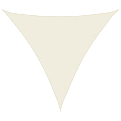 Sonnensegel Oxford-Gewebe Dreieckig 4,5x4,5x4,5 m Creme - Pazzar.ch