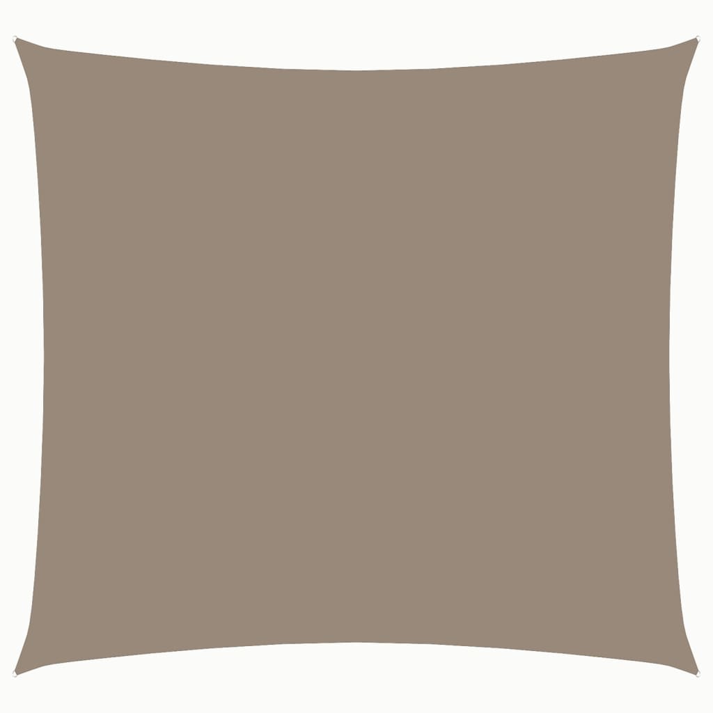 Sonnensegel Oxford-Gewebe Quadratisch 7x7 m Taupe - Pazzar.ch