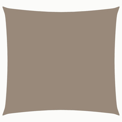 Sonnensegel Oxford-Gewebe Quadratisch 7x7 m Taupe - Pazzar.ch