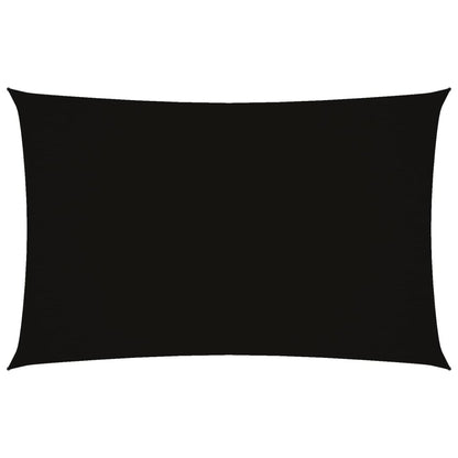 Sonnensegel Oxford-Gewebe Rechteckig 2x4,5 m Schwarz - Pazzar.ch