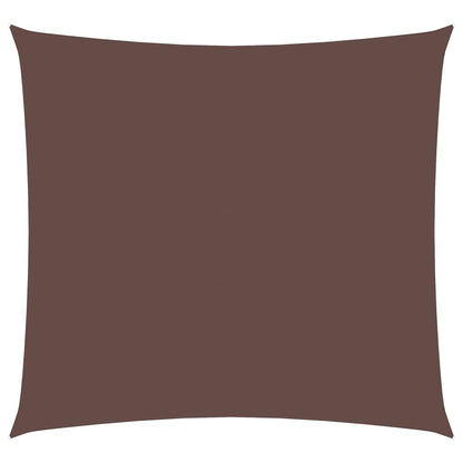 Sonnensegel Oxford-Gewebe Quadratisch 4,5x4,5 m Braun - Pazzar.ch