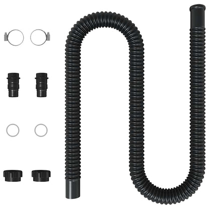 Gebogenes Solar-Heizpaneel für Pool 110x65 cm
