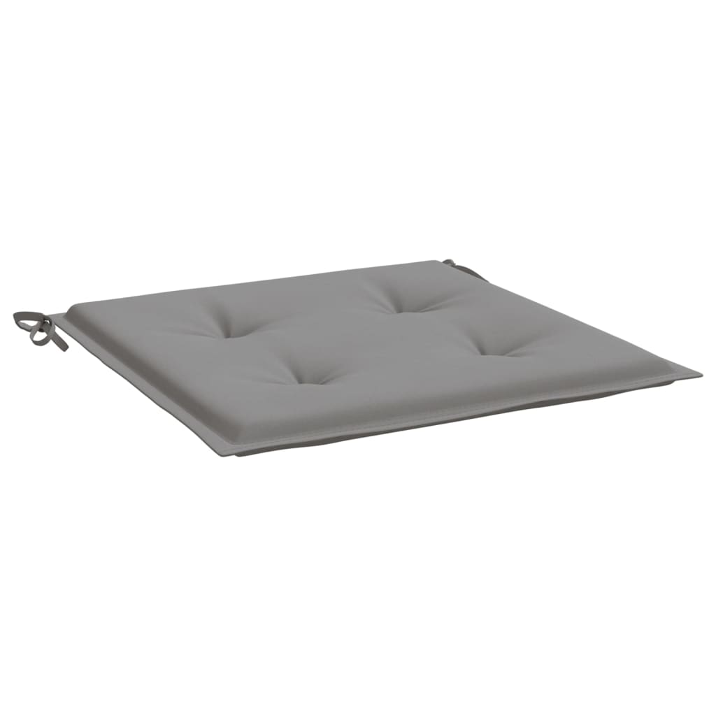 Gartenstuhl-Kissen 4 Stk. Grau 50x50x3 cm Oxford-Gewebe - Pazzar.ch