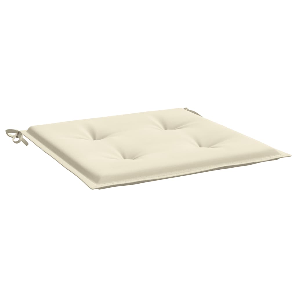 Gartenstuhl-Kissen 6 Stk. Creme 50x50x3 cm Oxford-Gewebe - Pazzar.ch