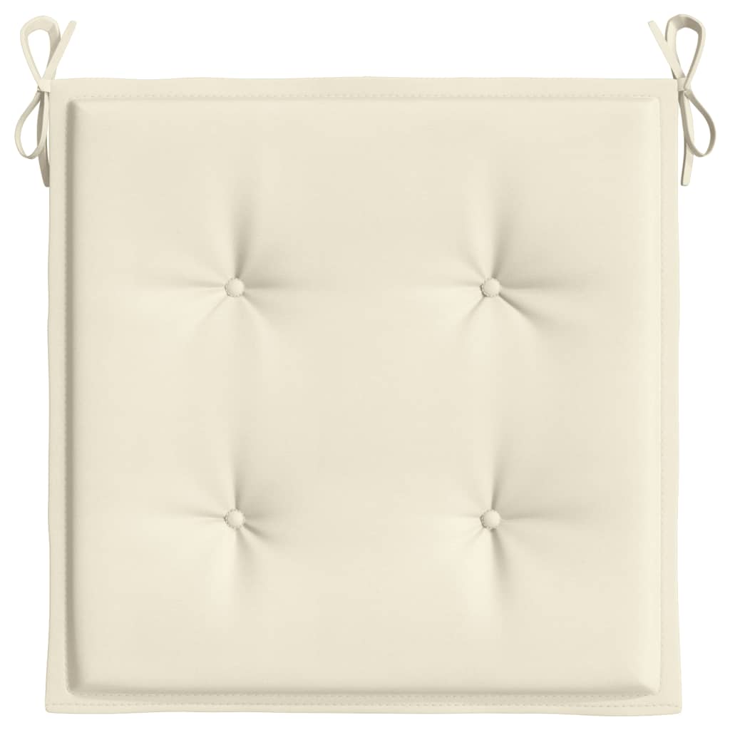 Gartenstuhl-Kissen 6 Stk. Creme 50x50x3 cm Oxford-Gewebe - Pazzar.ch