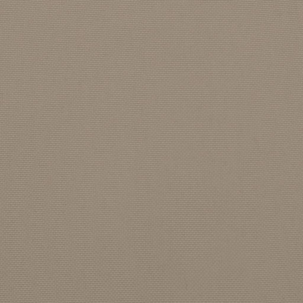 Gartenstuhl-Kissen 6 Stk. Taupe 50x50x3 cm Oxford-Gewebe - Pazzar.ch