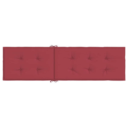 Liegestuhl-Auflage Weinrot (75+105)x50x4 cm - Pazzar.ch