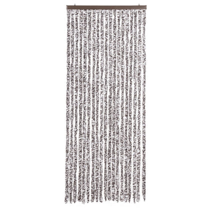 Insektenschutz-Vorhang Braun und Beige 56x200 cm Chenille - Pazzar.ch