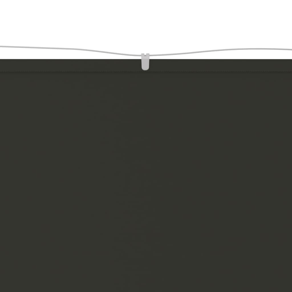 Senkrechtmarkise Anthrazit 140x800 cm Oxford-Gewebe - Pazzar.ch