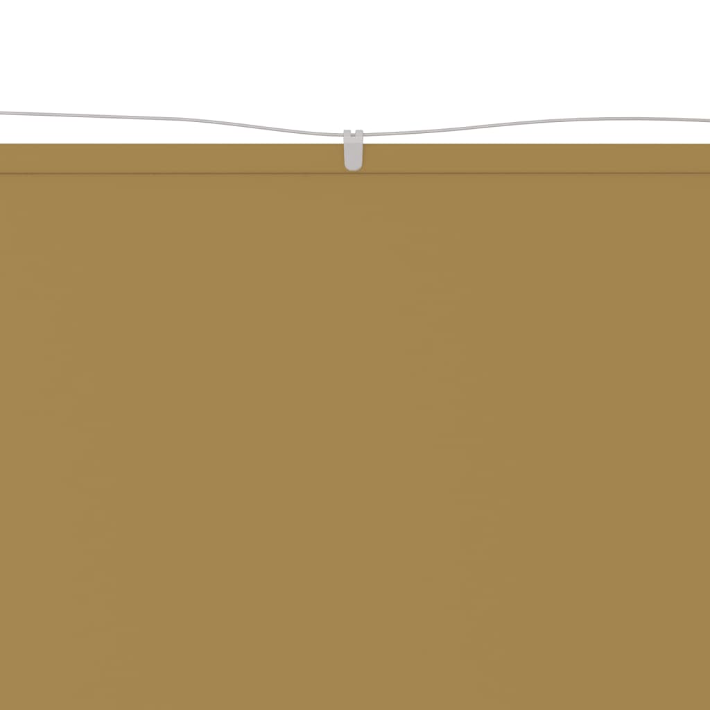 Senkrechtmarkise Beige 60x1200 cm Oxford-Gewebe - Pazzar.ch
