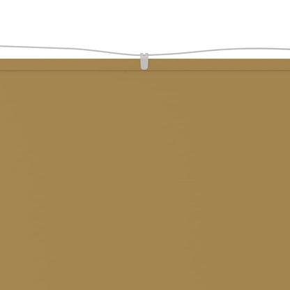Senkrechtmarkise Beige 60x1200 cm Oxford-Gewebe - Pazzar.ch