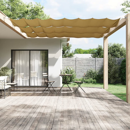 Senkrechtmarkise Beige 100x800 cm Oxford-Gewebe - Pazzar.ch