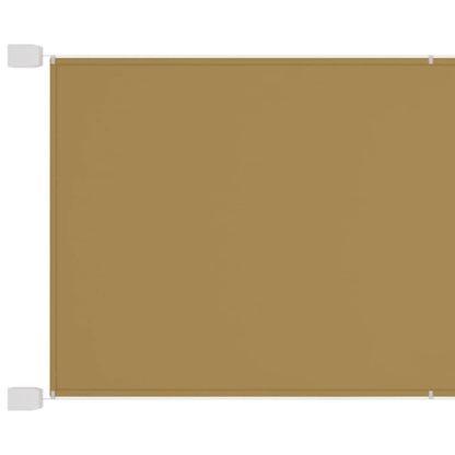 Senkrechtmarkise Beige 140x270 cm Oxford-Gewebe - Pazzar.ch