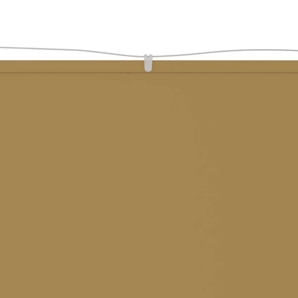 Senkrechtmarkise Beige 140x270 cm Oxford-Gewebe - Pazzar.ch