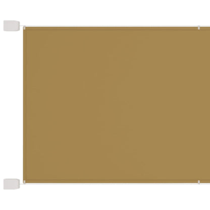Senkrechtmarkise Beige 140x1200 cm Oxford-Gewebe - Pazzar.ch