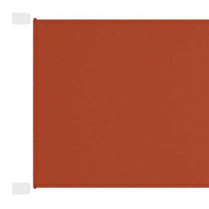 Senkrechtmarkise Terrakotta 140x800 cm Oxford-Gewebe - Pazzar.ch