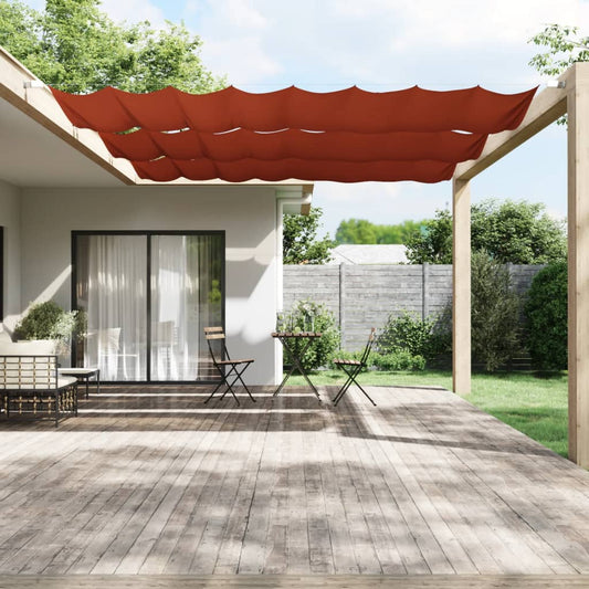 Senkrechtmarkise Terrakotta 140x800 cm Oxford-Gewebe - Pazzar.ch