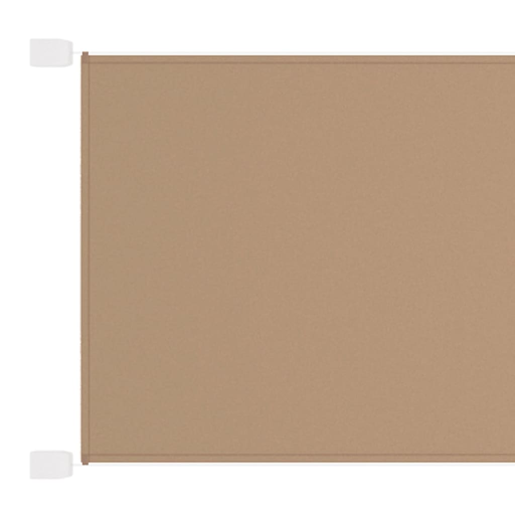 Senkrechtmarkise Taupe 60x360 cm Oxford-Gewebe - Pazzar.ch