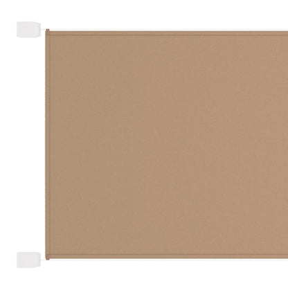 Senkrechtmarkise Taupe 60x360 cm Oxford-Gewebe - Pazzar.ch