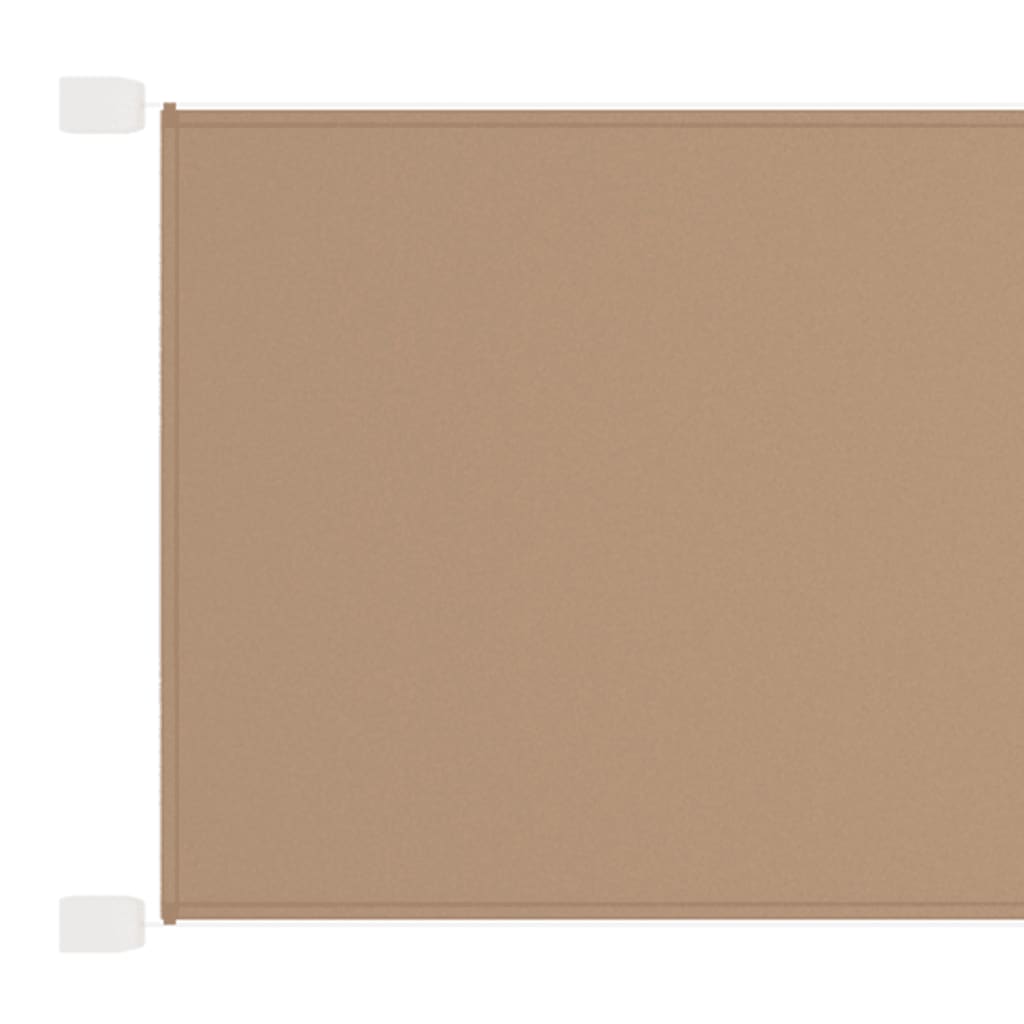 Senkrechtmarkise Taupe 60x800 cm Oxford-Gewebe - Pazzar.ch