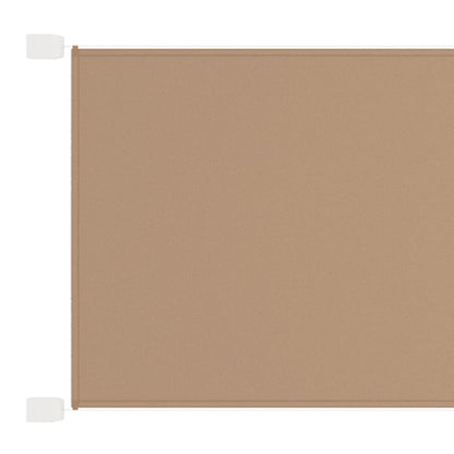 Senkrechtmarkise Taupe 60x800 cm Oxford-Gewebe - Pazzar.ch